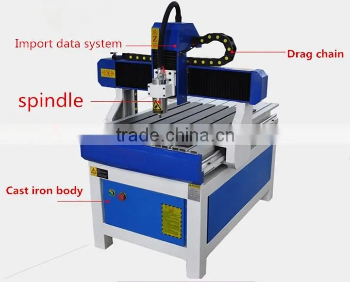 6090 cnc router / metal engraving machine/ stone engraving machine