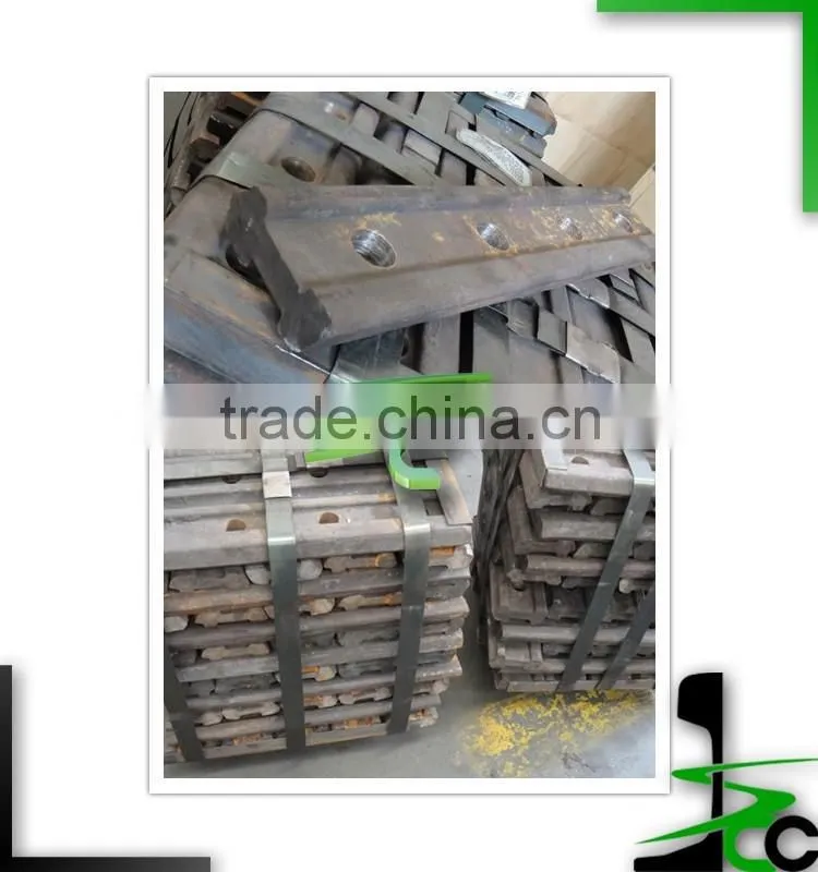 UIC60 Rail fish plates 6 hole/railway fastenings