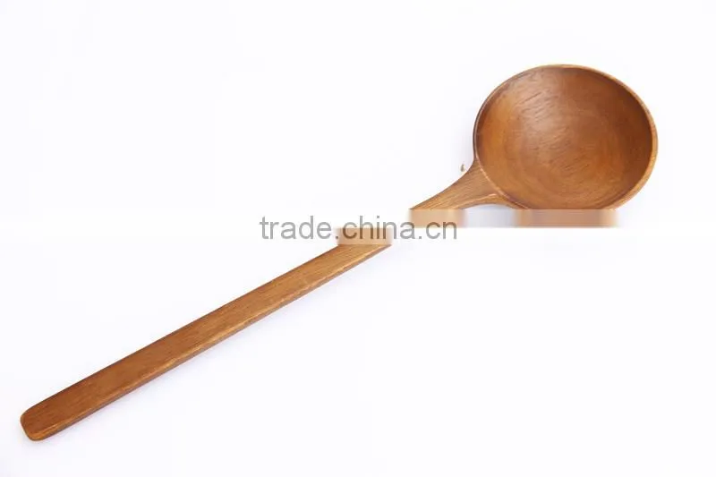 high quality acacia wood utensil set with wooden holder
