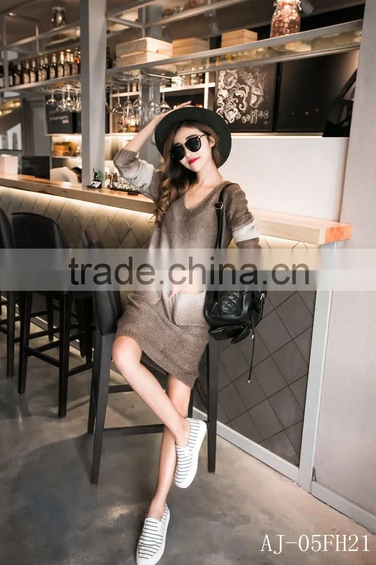 Female loose top dress