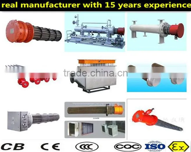 stainless steel horizontal industrial heater