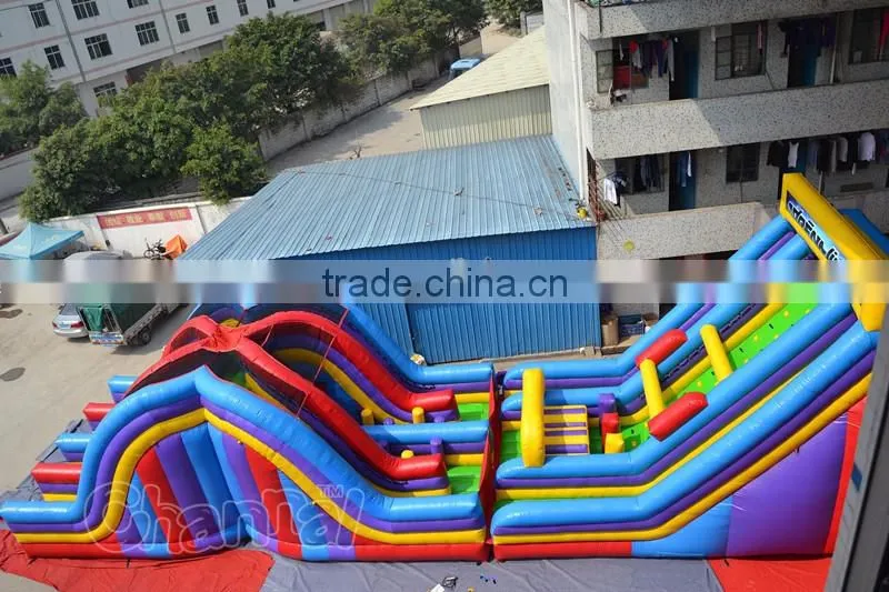 adrenaline rush obstacle course giant inflatable obstacle course for kids & adults