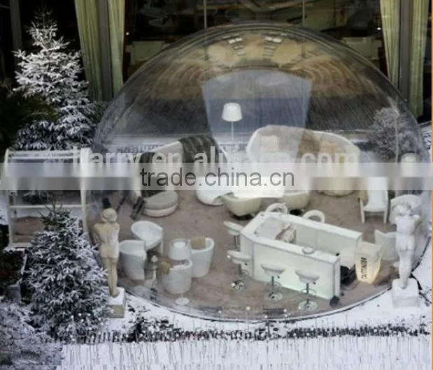 2016 Low price clear inflatable lawn tent