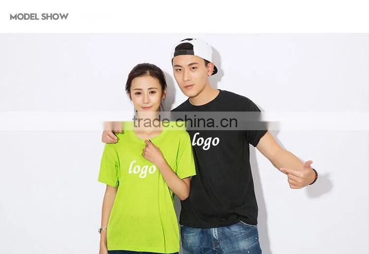 Hot selling pure custom t shirt