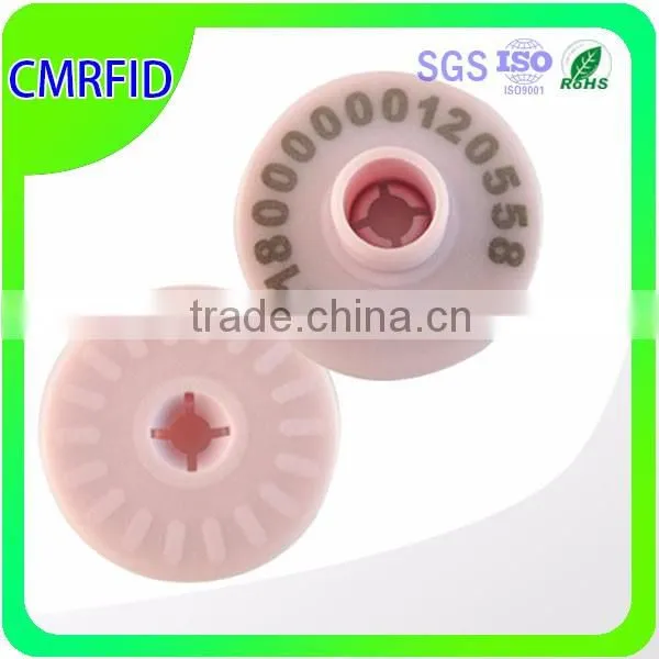 Custom number printed eartag for farm