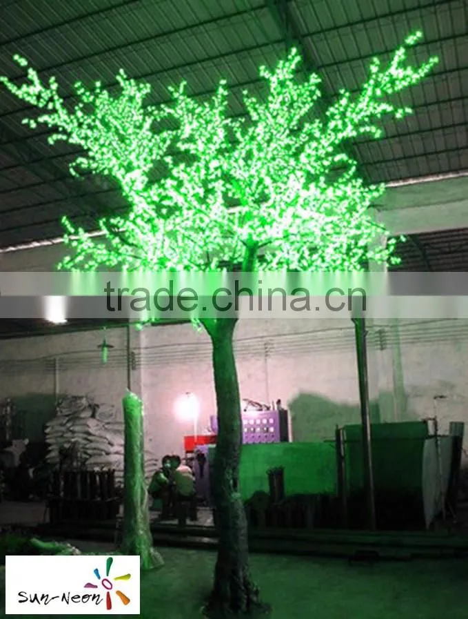 Beautiful green tree artificial with CE RoSH large artificial tree with high quality large artificial decorative tree