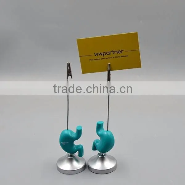 2016 Novel High Quality Stomach Shape Memo Clip
