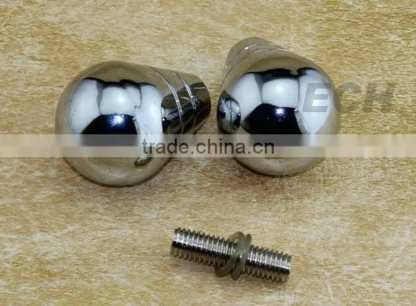 Zinc alloy CP wholesale glass door knob
