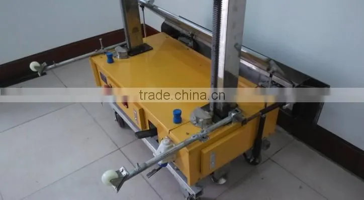 Automatic wall cement plastering equipment for 5m