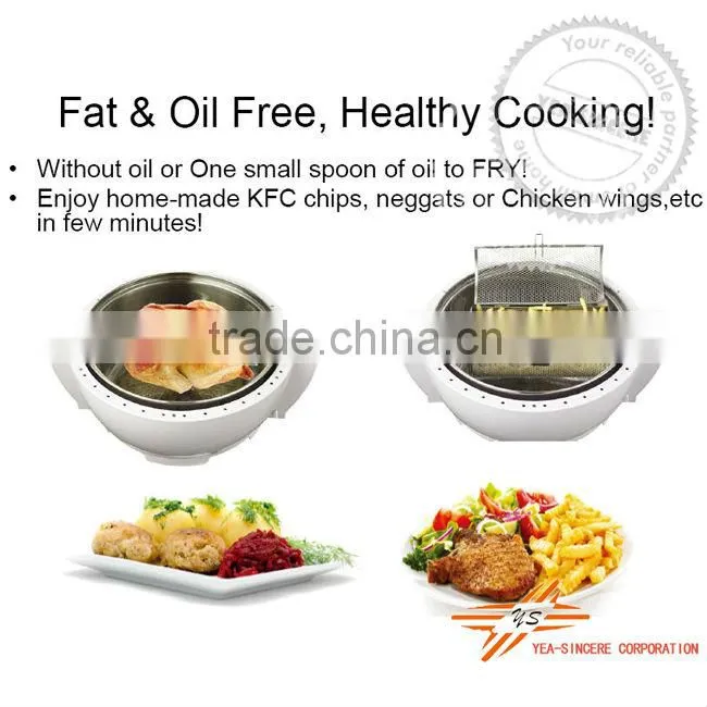 Low Fat Electric Hot Air Fryer