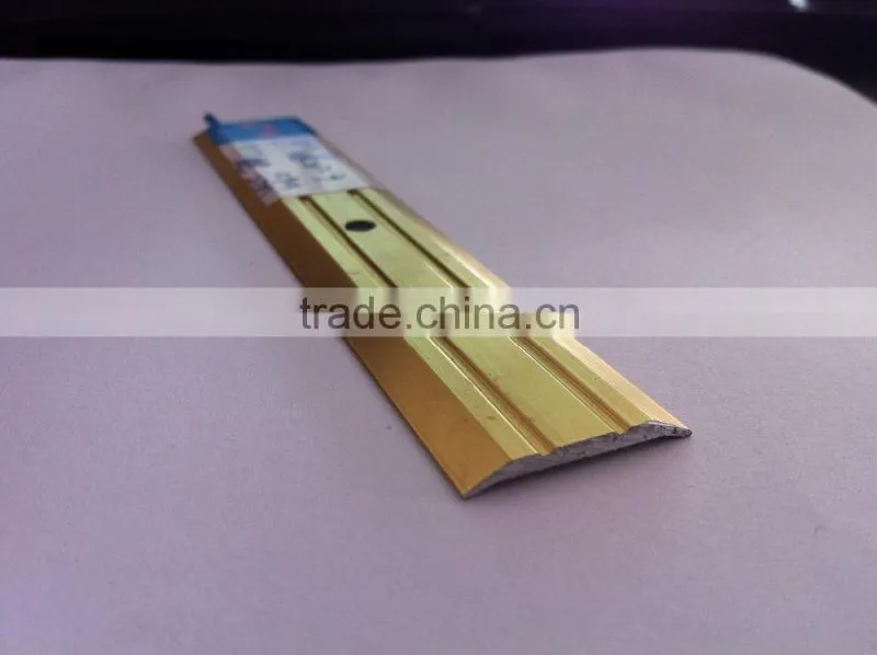 aluminum carpet nosing /capet edging trim /carpet to tile trim