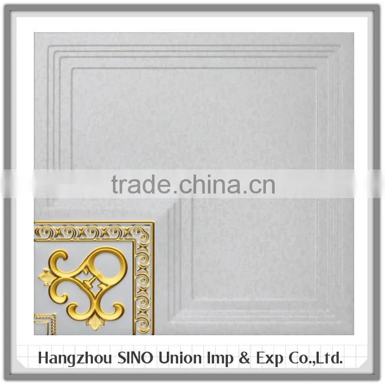 Eco friendly 132-7 design Aluminum mould-proof home decorative construction ceiling design