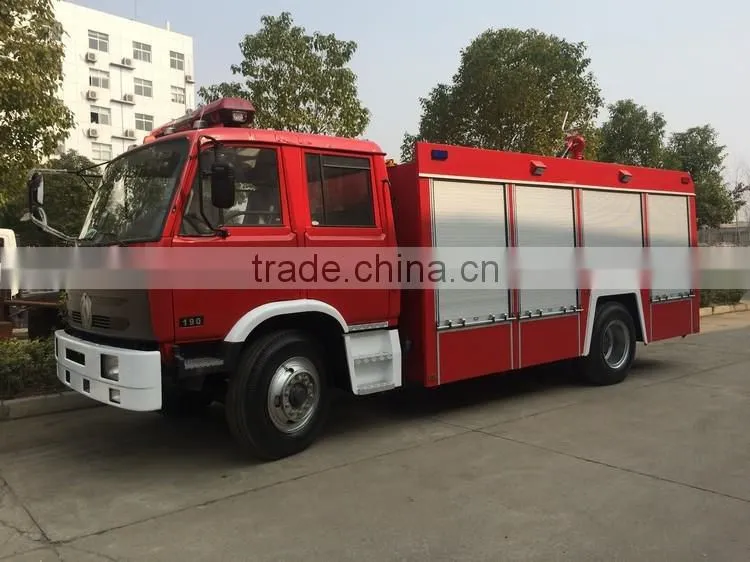 Cheap price Dongfeng 6000L foam tank fire engine