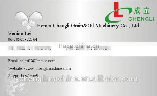 High quality soybean oil machine screw oil press
