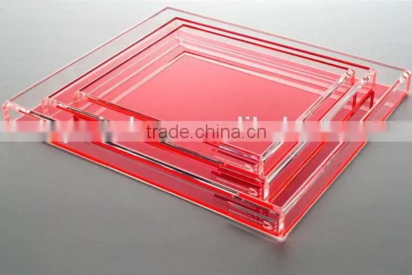 New style new products stainless steel serving tray decorative