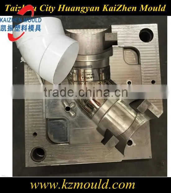 45 degree plastic PVC elbow pipe fitting moulding