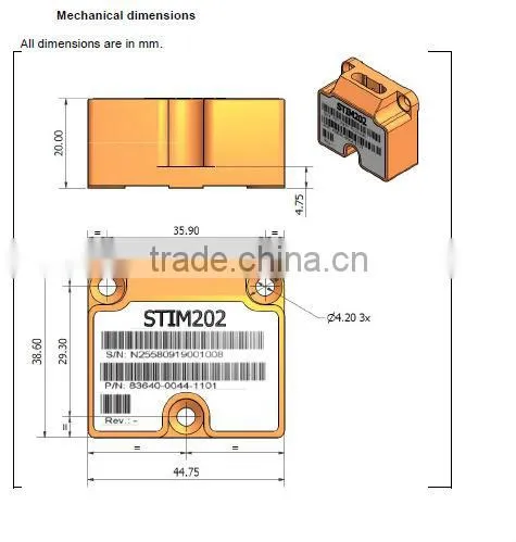 Ultra High Performance (Bias Stability 0.5deg/h, ARW 0.20deg/h) MEMS Gyro Module With Up to 3 Axes