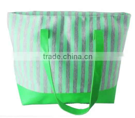 Wholesale Canvas Beach Bag,Chevron Beach Tote Bags