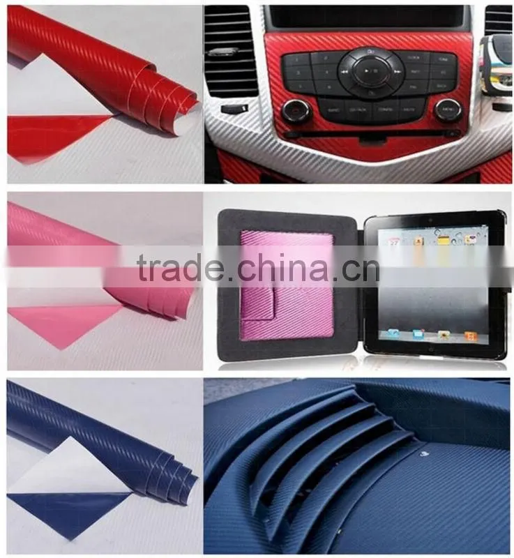3d carbon fiber vinyl car wrap/color carbon paper