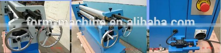 Electric asymmetrical 3 Roller Slip Rolling Machine with high quality