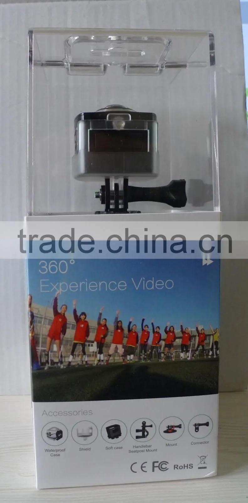 Factory OEM unique dual lens 360 camera panoramic PDV3600