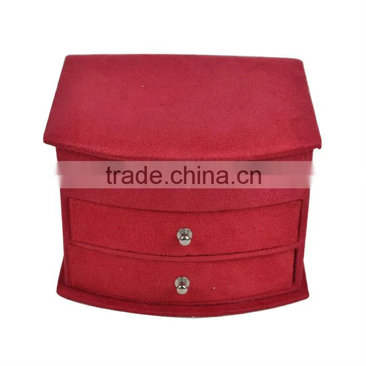 factory price wholesale fabric jewelry cardboard box