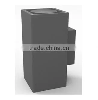 W-3472 2*6W cob rectangle outdoor wall sconce,led up down wall light ip54