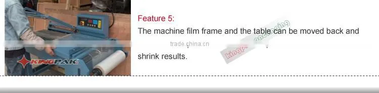 BSL2015 Shrink Wrapping Machine For Books Carton Box Sealing Cutting Machine