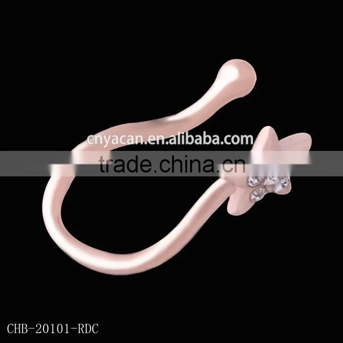 Brass Body Piercing Wholesale Fashion Fake Septum Nose