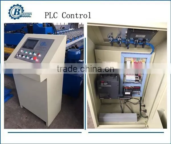 High Speed With CE Standard Metal Roof Ridge Rolling Machine, Step Ridge Cap Roll Forming Machine