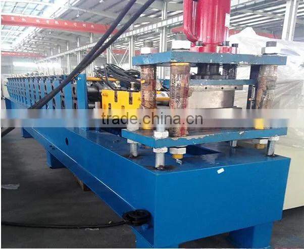 Effecient Automatic Metal Roller Shutter Slats Door Roll Forming Machine With Punching And PLC Automatic Control System
