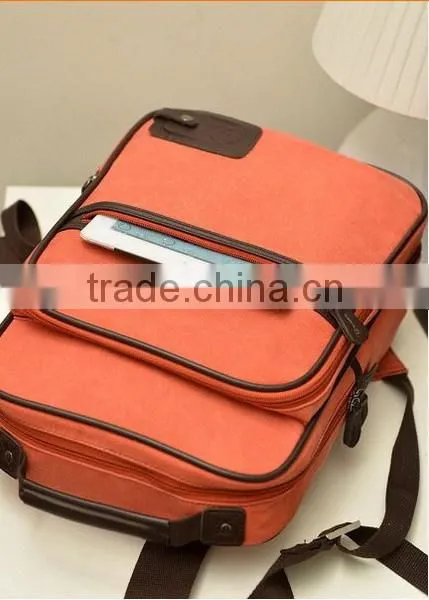 Stylish Khaki Canvas Backpack