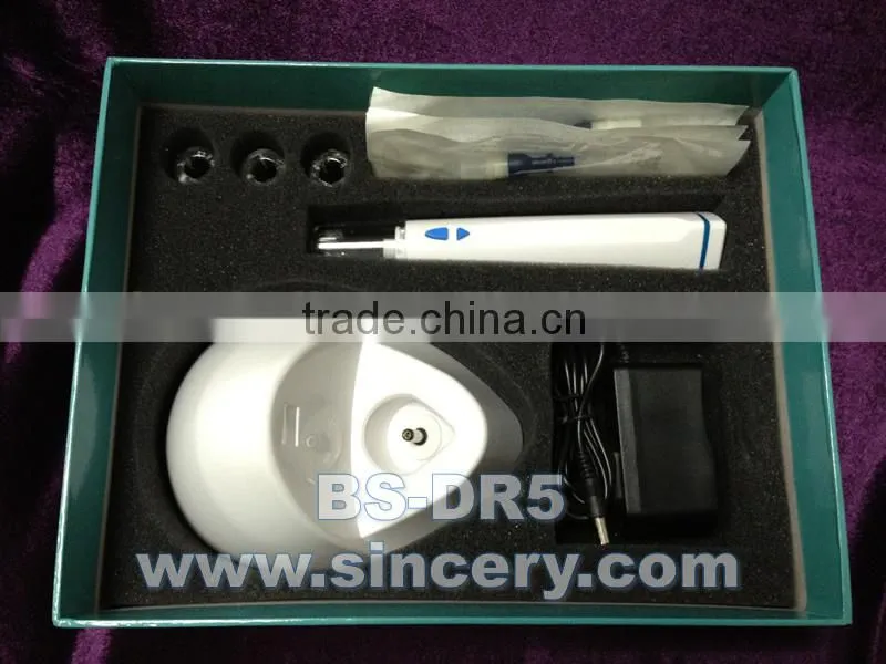 High quality electric derma roller with LED