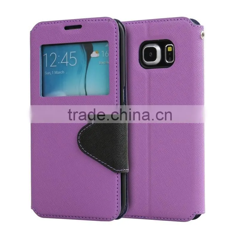 OEM fancy leather cover case for samsung galaxy note edge n9150,For samsung n9150 case