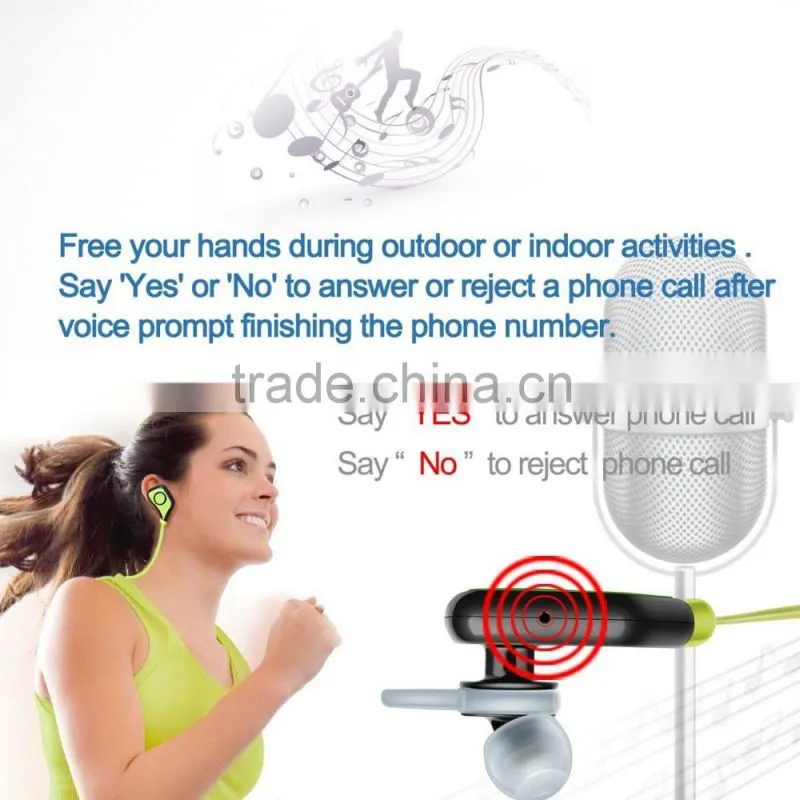 Bluetooth 4.1 Magnetic Wireless Headphones Stereo/Built-in Mic Headphones
