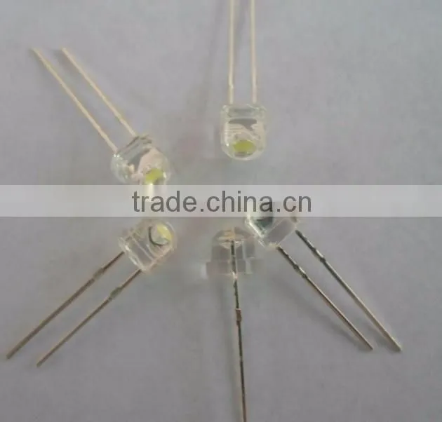 wholesale 4.8mm 5mm straw hat led electronic components