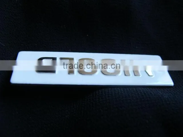 High quality custom uniform nameplate