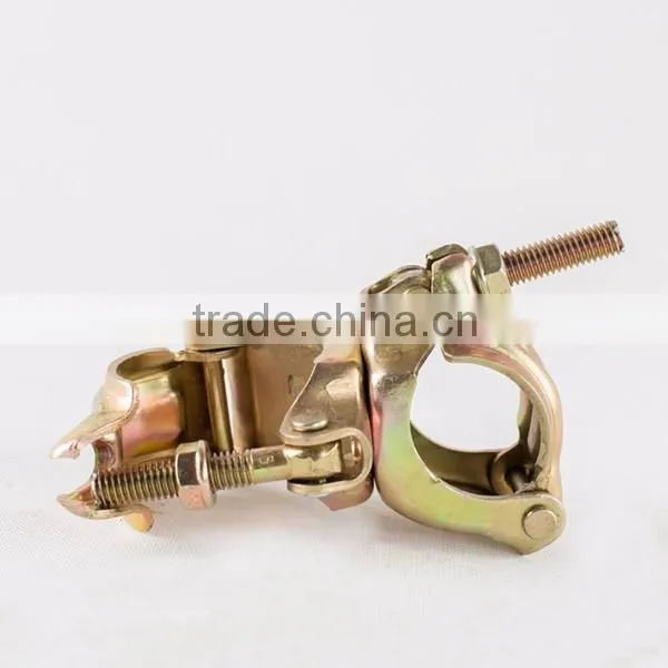 Construction small tools BS1139 pressed Japan style double coupler quick coupler Supplier's Choice