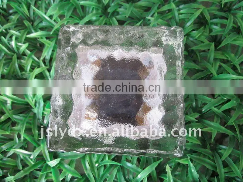 LED solar ice brick light (10*10*5cm)
