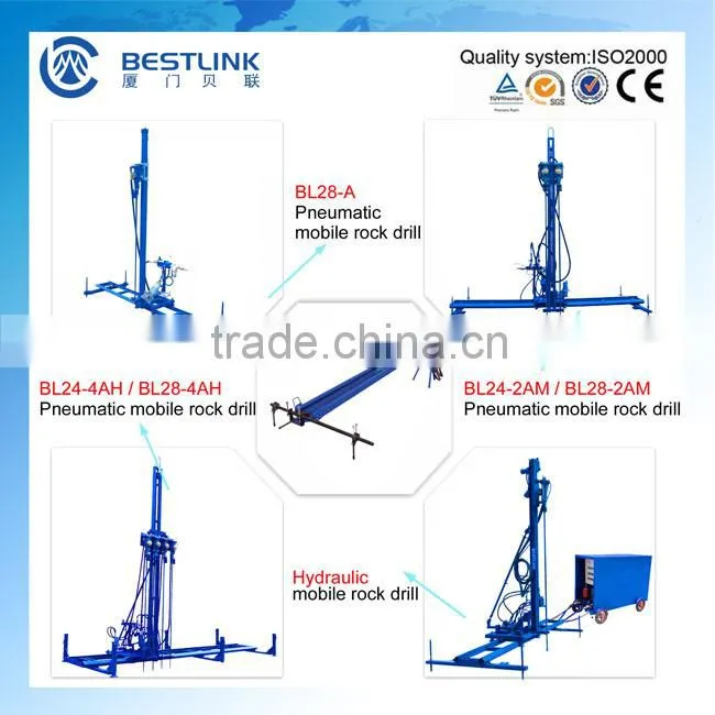 Hole driller for granite block with high quality