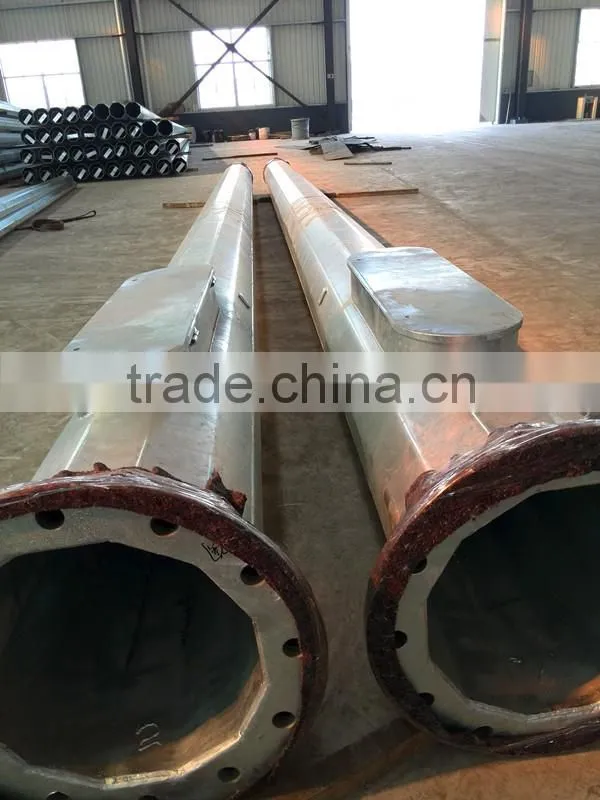 hot dip galvanized outdoor high mast light pole