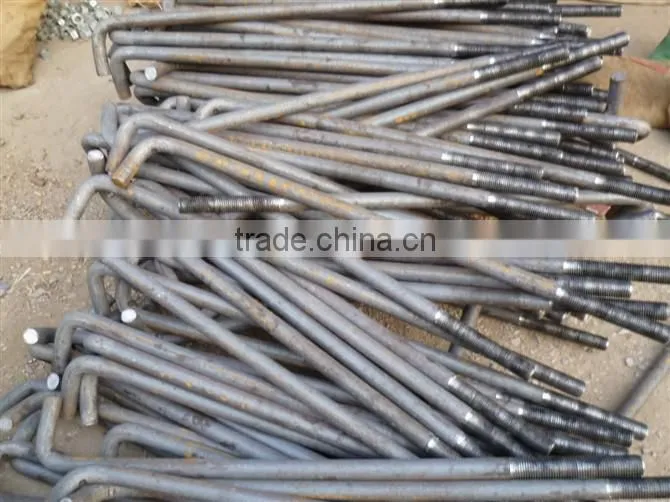 Carbon Steel J Bolt