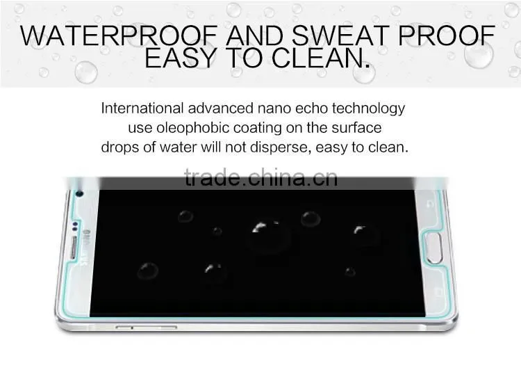 2015 new product for Samsung galaxy grand 3 g7200 anti-scratch anti-fingerprint tempered glass screen protector/film/guard/cover