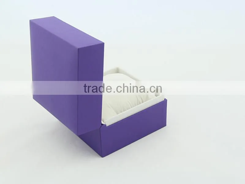 Custom Made Unique Cardboard Watch Box With Pillow / you can change the color