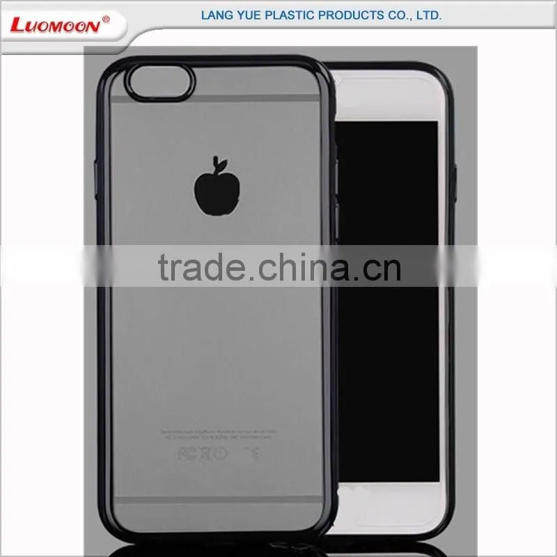 tpu electronplate phone case cover for iphone 4 5 6 7 s se plus
