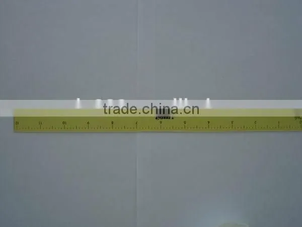 factory price cutom 30cm 12' plastic ruler with logo printing
