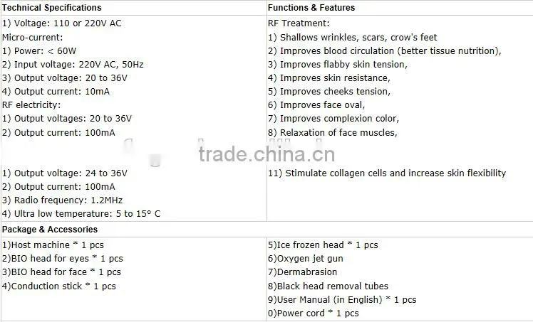 2016 Golden Supplier Microdermabrasion Multifunctional Beauty machine 7 in 1 microdermabrasion