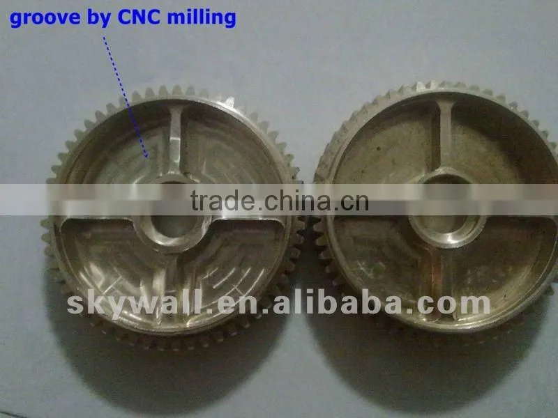 OEM durable high smoothness steel spur gear