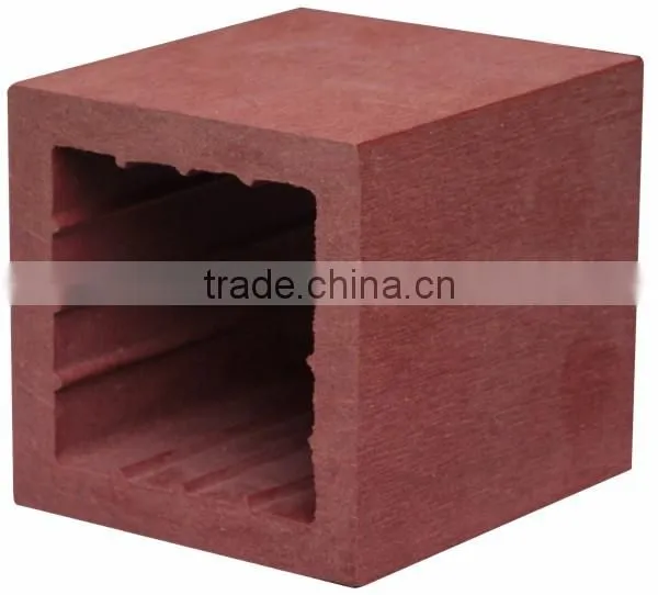 Anti-UV WPC Baluster Wood Plastic Composite Railing