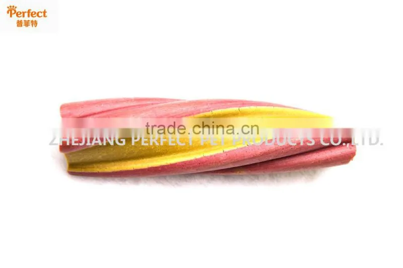 Dog food dog treat dental twisted stick giant size